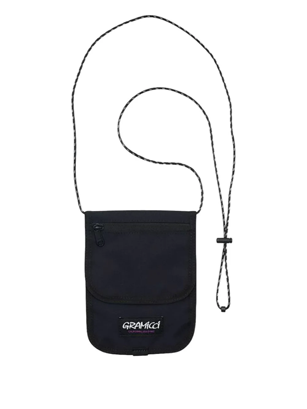 logo-patch neck pouch - 1