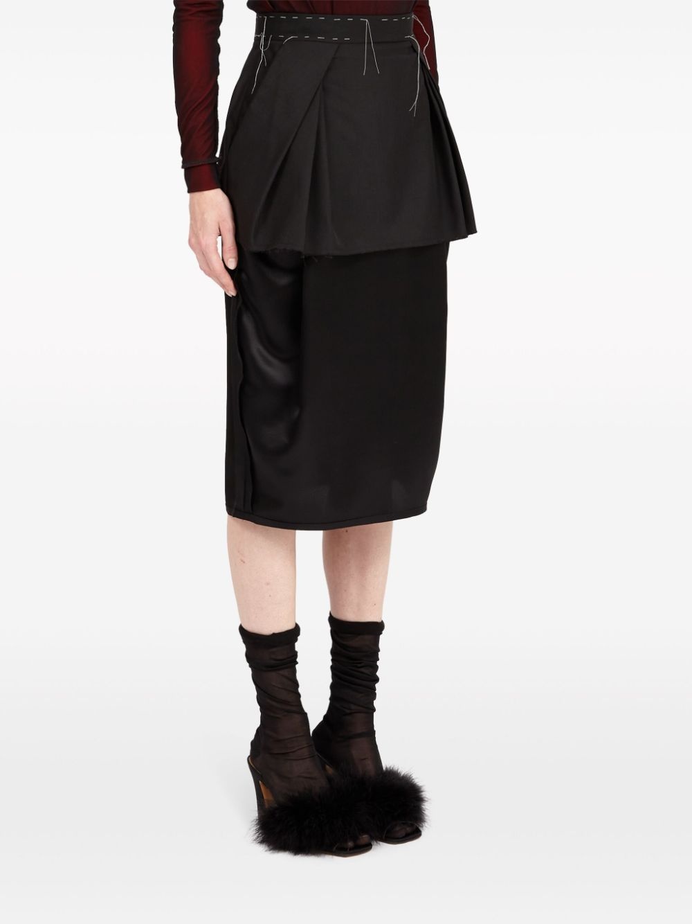 Work-in-progress layered skirt - 3
