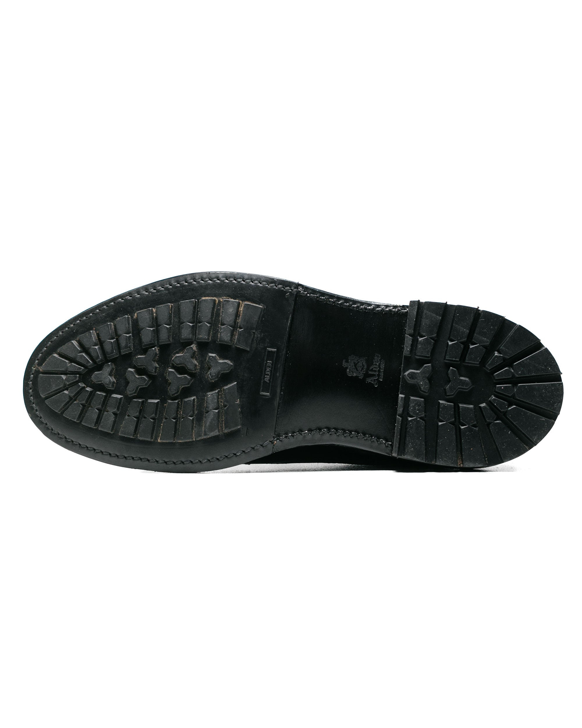 Black Michigan Boot With Commando Sole - 5