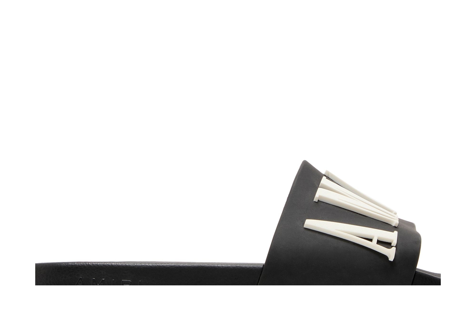 Amiri Logo Pool Slide 'Black' - 2
