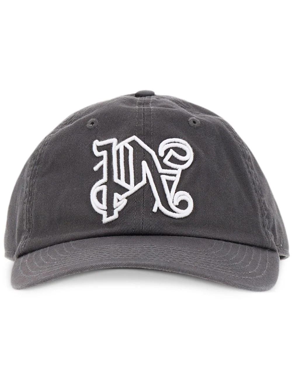 monogram-embroidered baseball cap - 1
