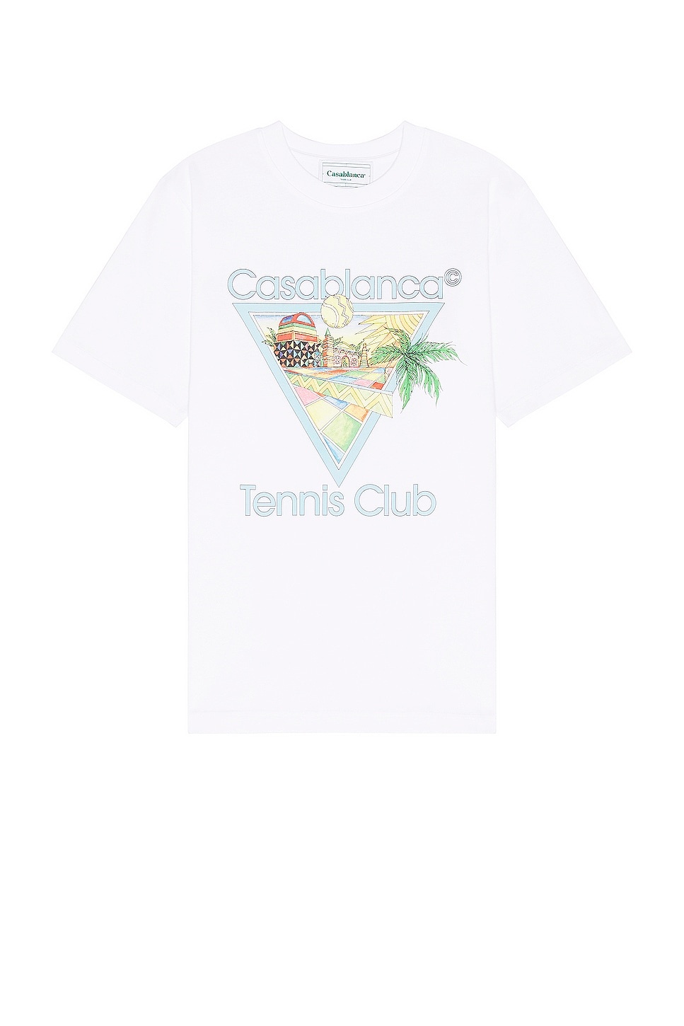 Afro Cubism Tennis Club Printed T-shirt - 1