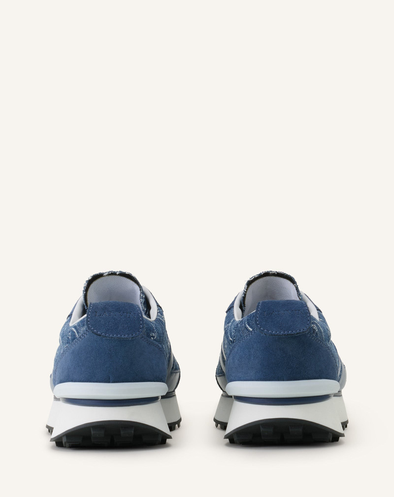 BLUE LUNAR YEAR BUMPR SNEAKERS IN DENIM 3