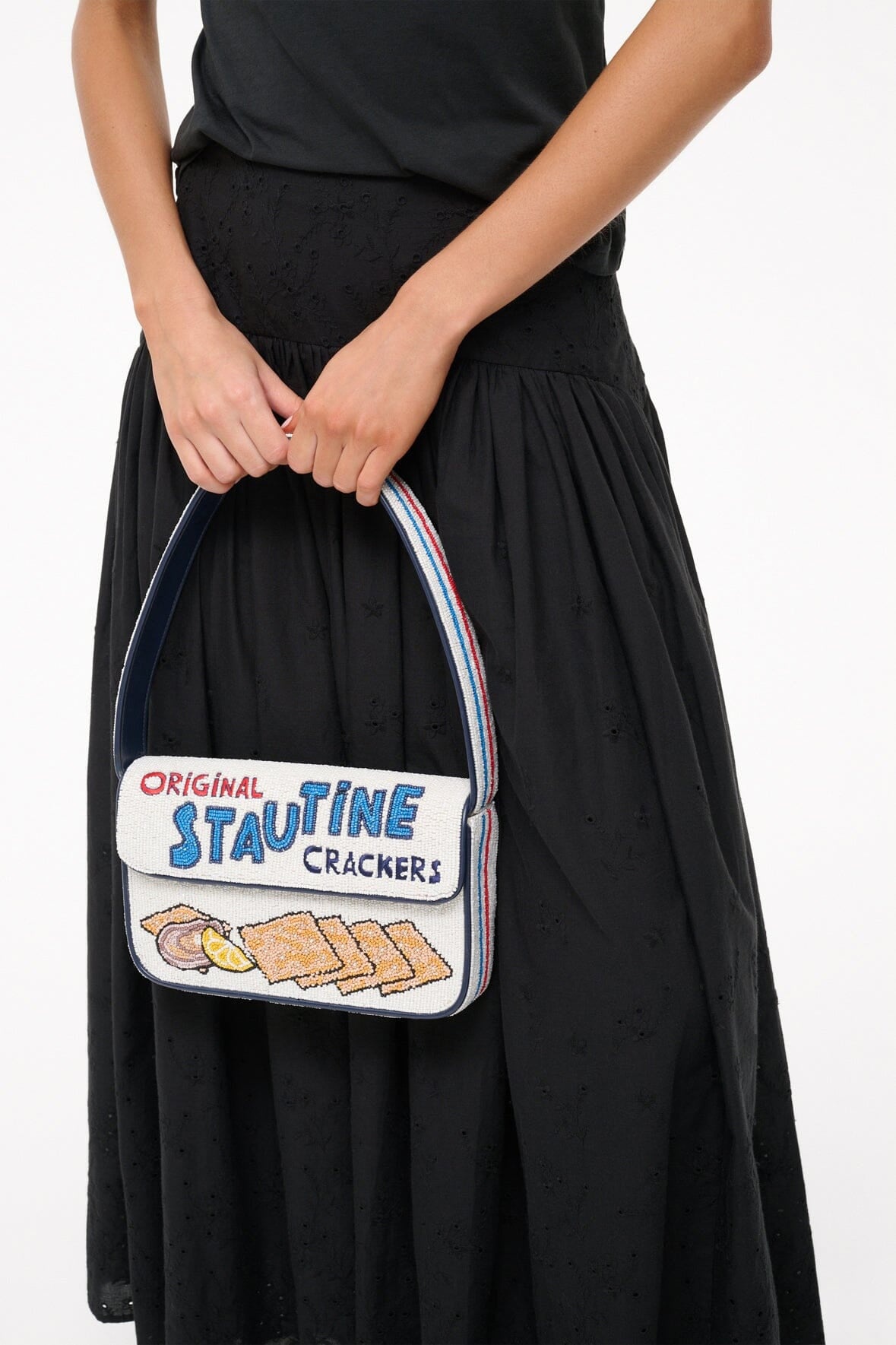STAUD TOMMY BEADED BAG STAUTINES - 5
