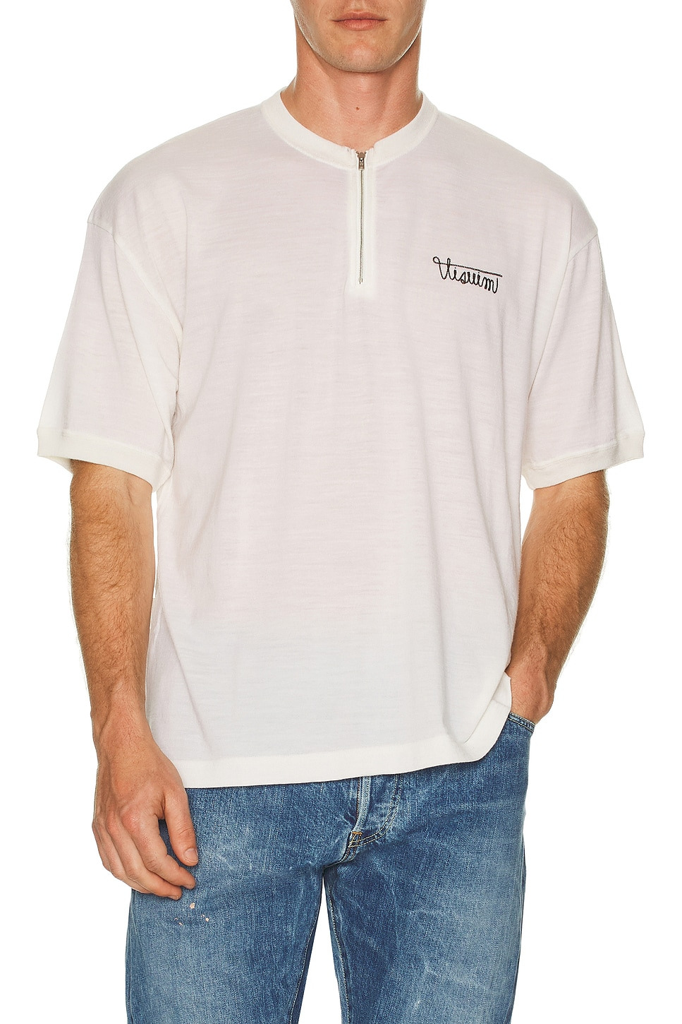 Merckx Quarter Zip Tee - 4