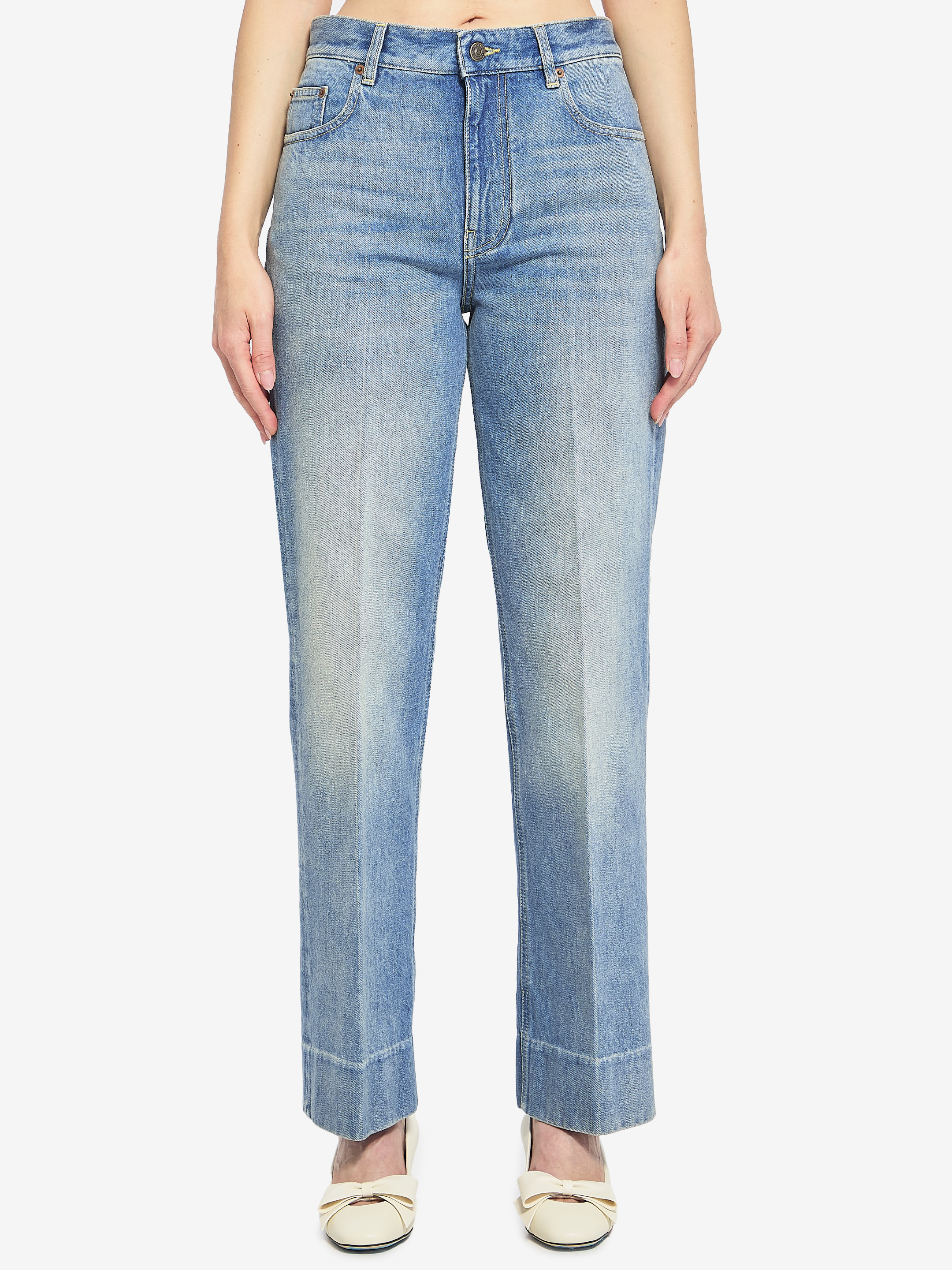 Chez Valentino denim pants - 1