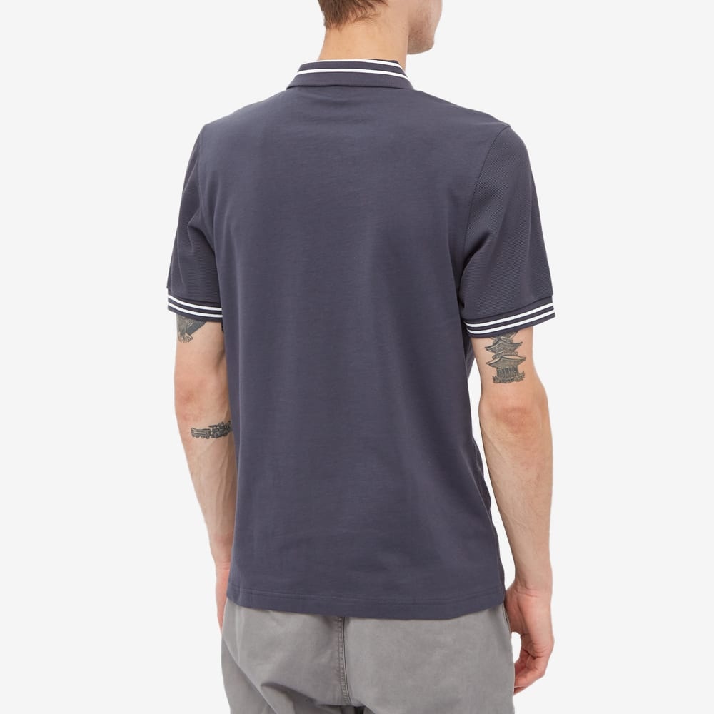 Fred Perry Textured Panel Polo Shirt - 5