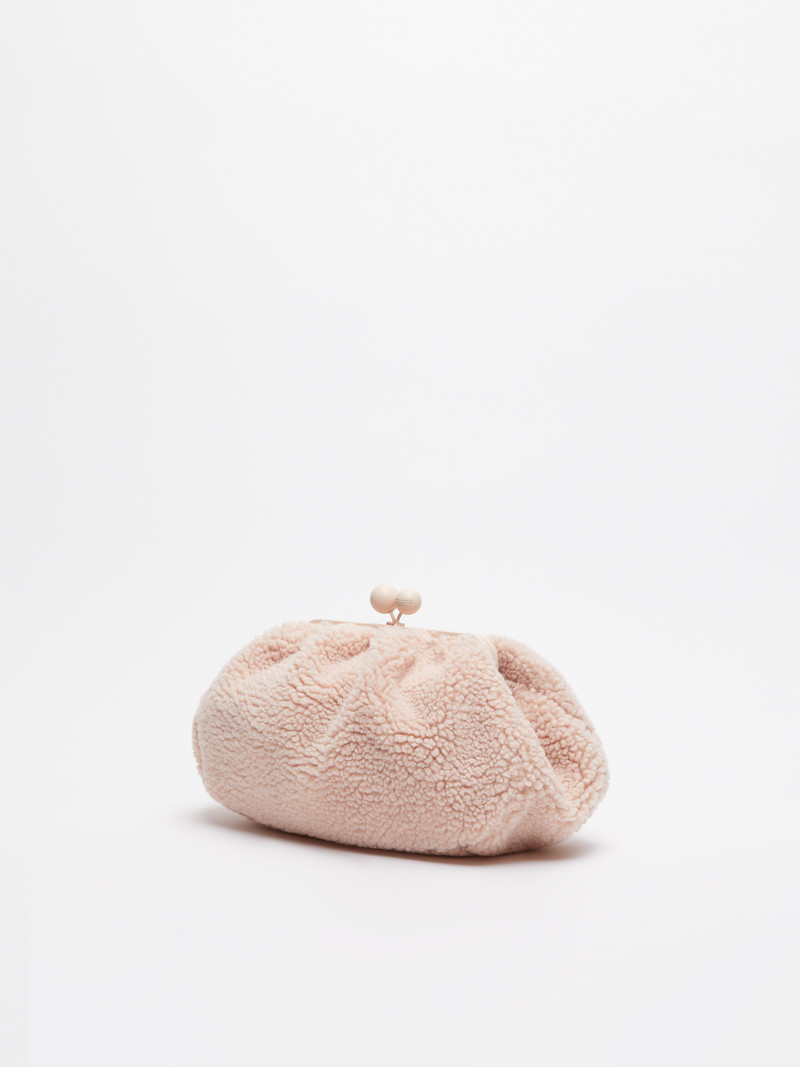 Max Mara VOCIARE Medium fur-look Pasticcino Bag outlook