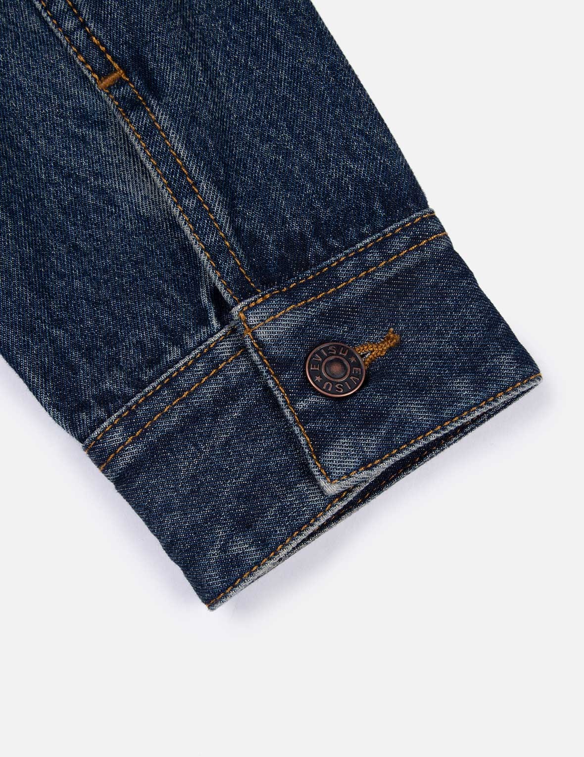 ROSES DAICOCK WITH STUDS LOGO LOOSE FIT DENIM JACKET - 5