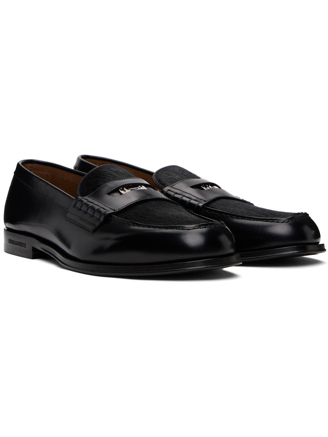 Black Neoclassic Loafers - 4
