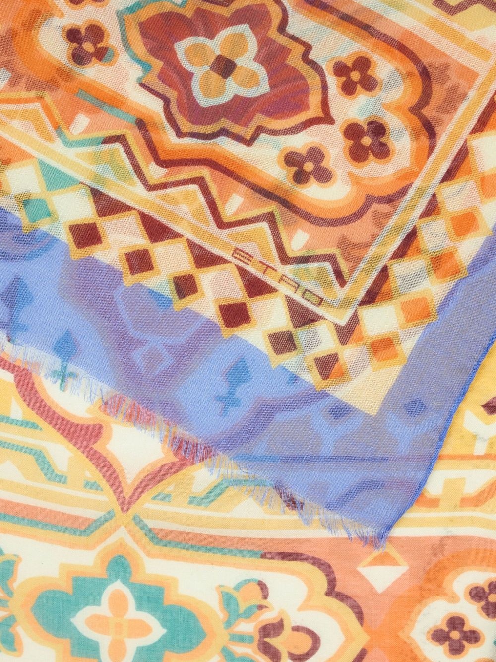printed scarf - 2