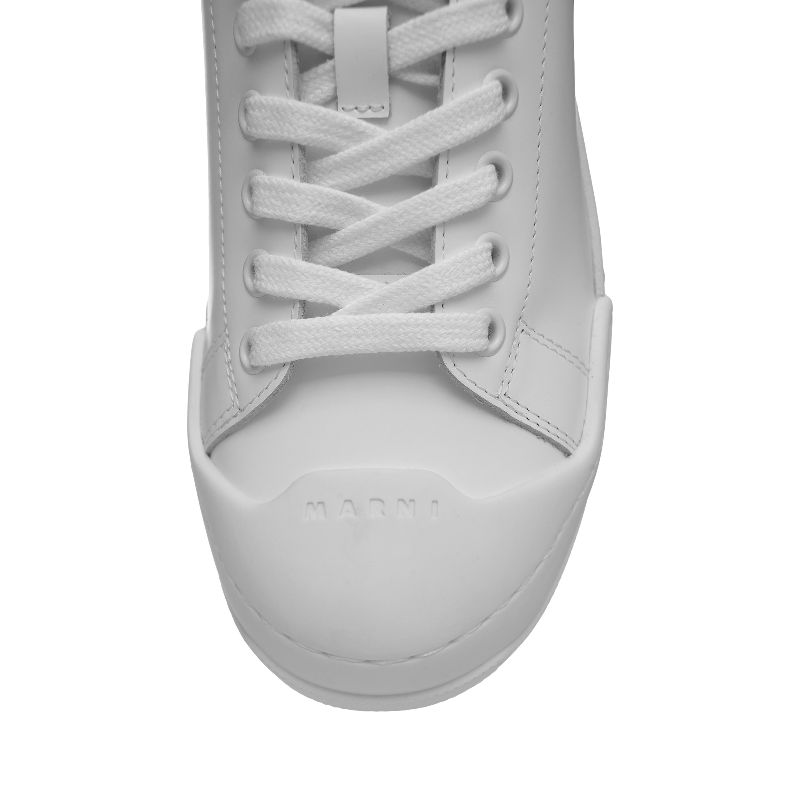 WHITE DADA BUMPER SNEAKERS - 5