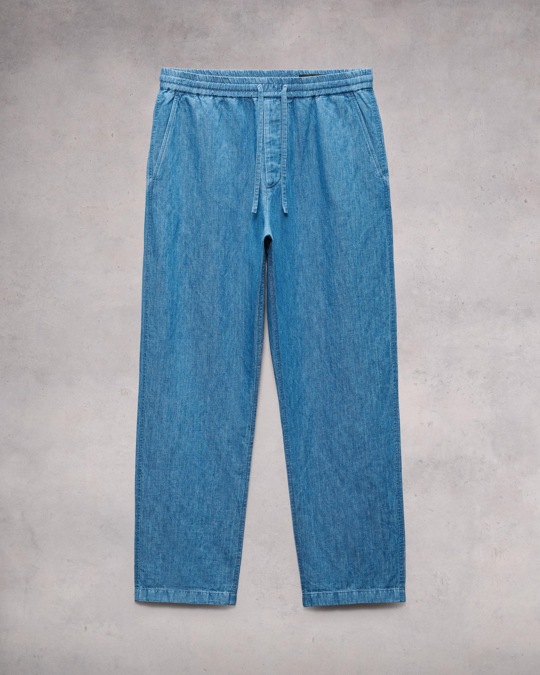 Bradford Denim Drawstring Pant
Relaxed Fit - 1