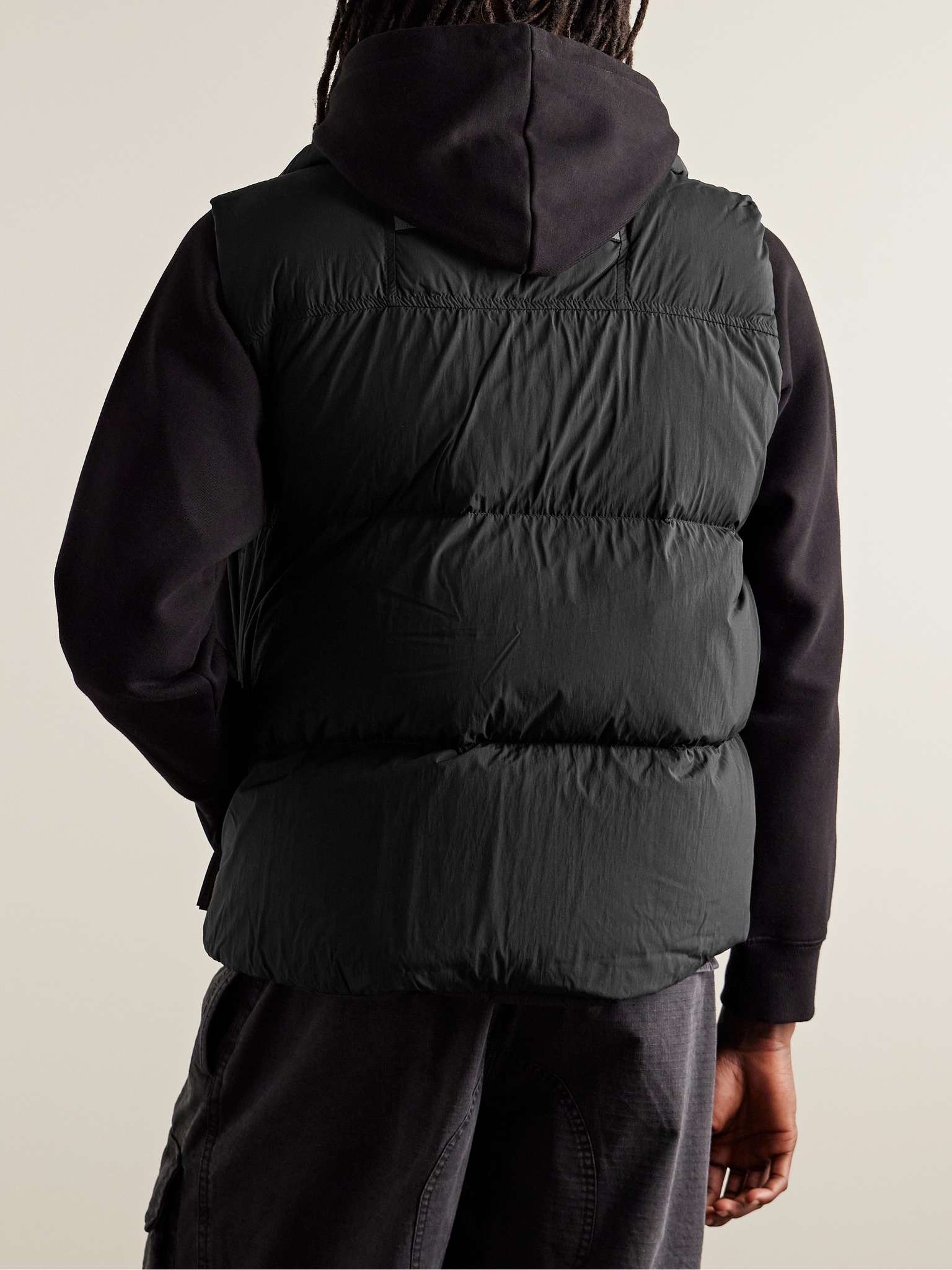 Lawrence Slim-Fit Logo-Appliquéd Quilted Enduraluxe® Down Gilet - 4