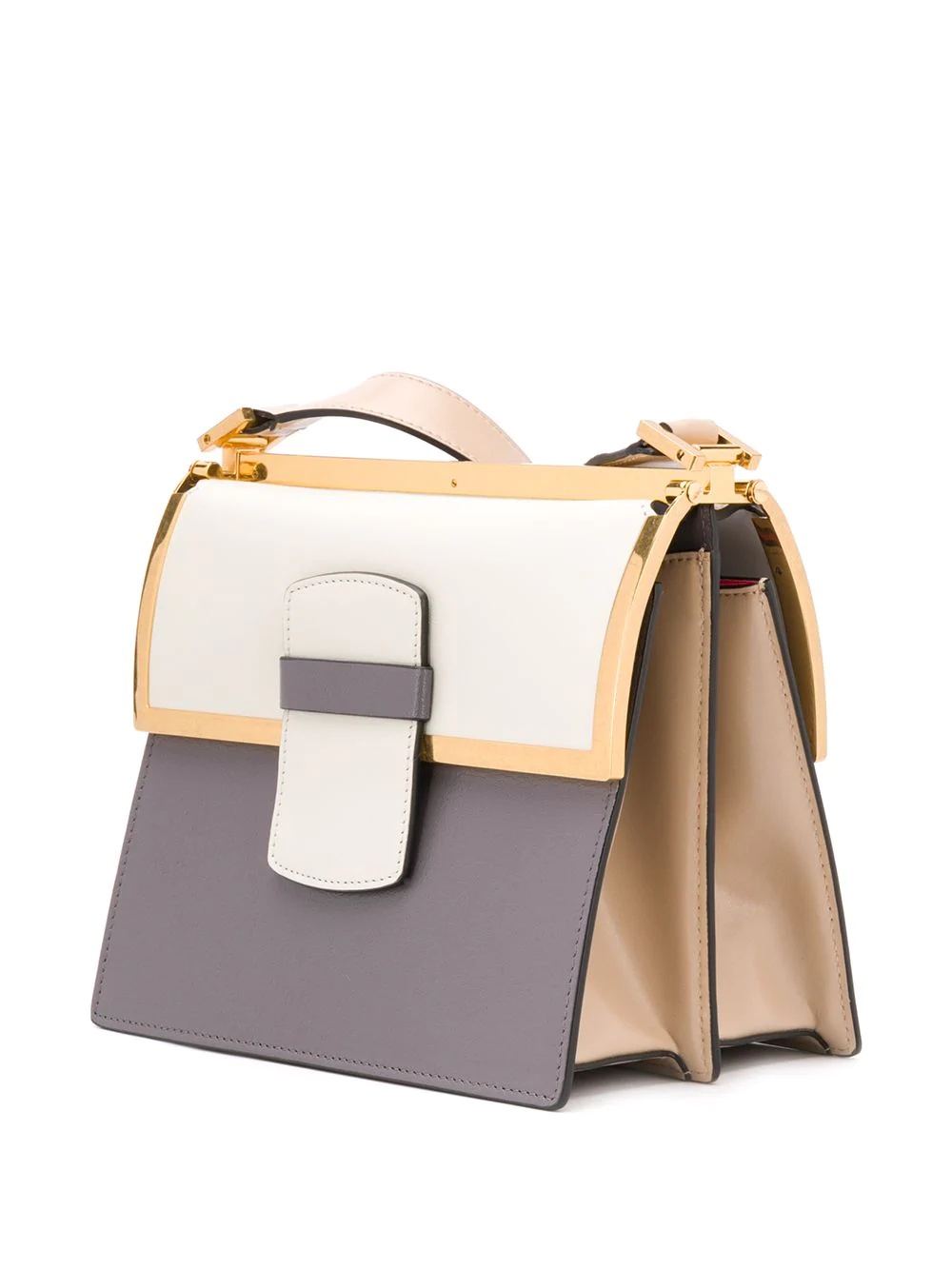 Severine colour-block shoulder bag - 3