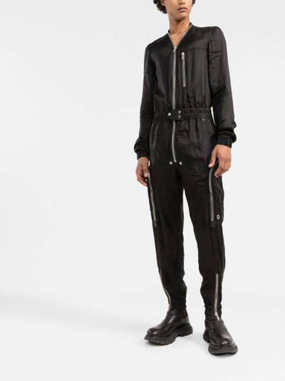 Rick Owens Bauhaus Larry multi-pocket jumpsuit outlook