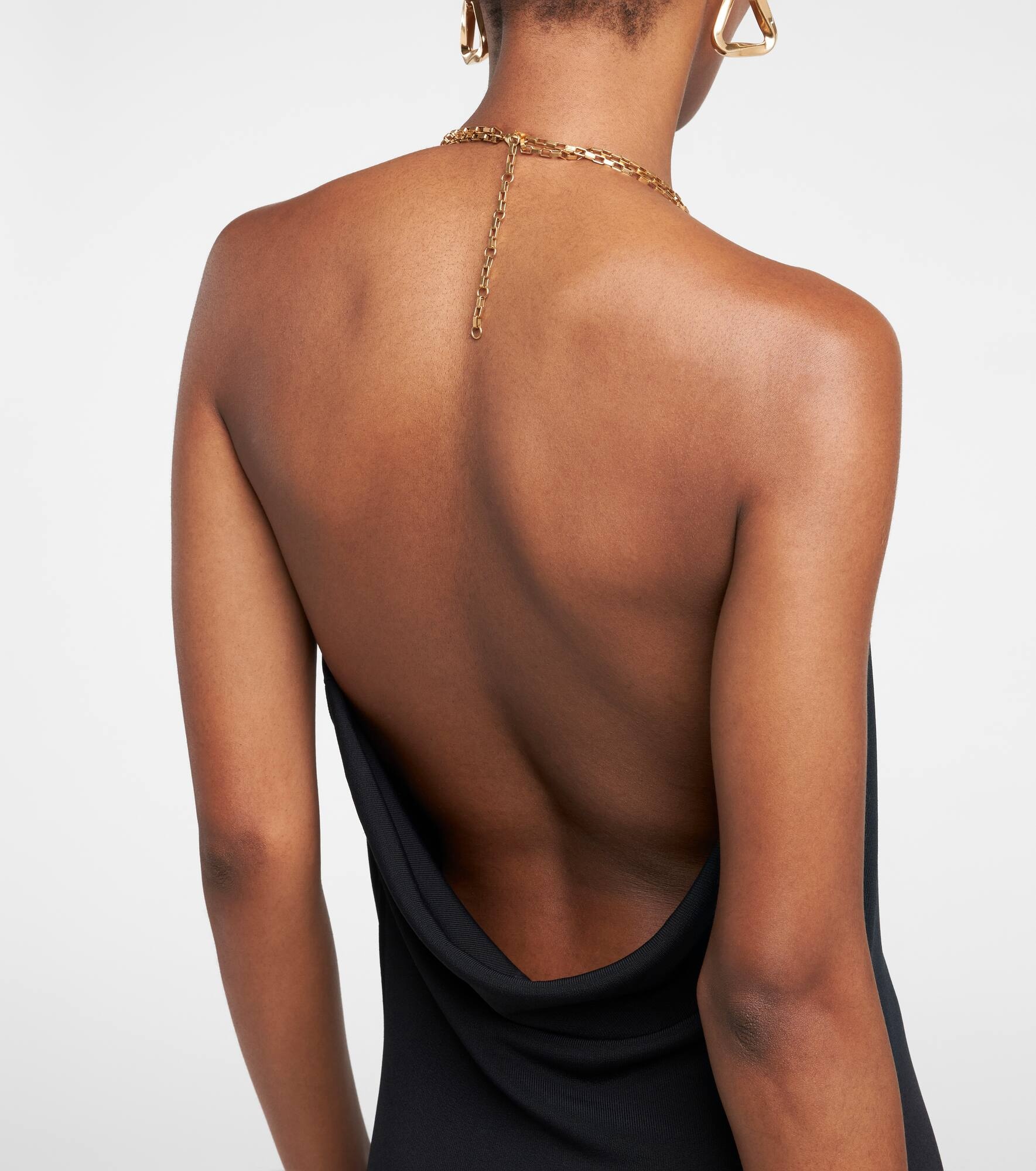 Chain-detail gown - 6