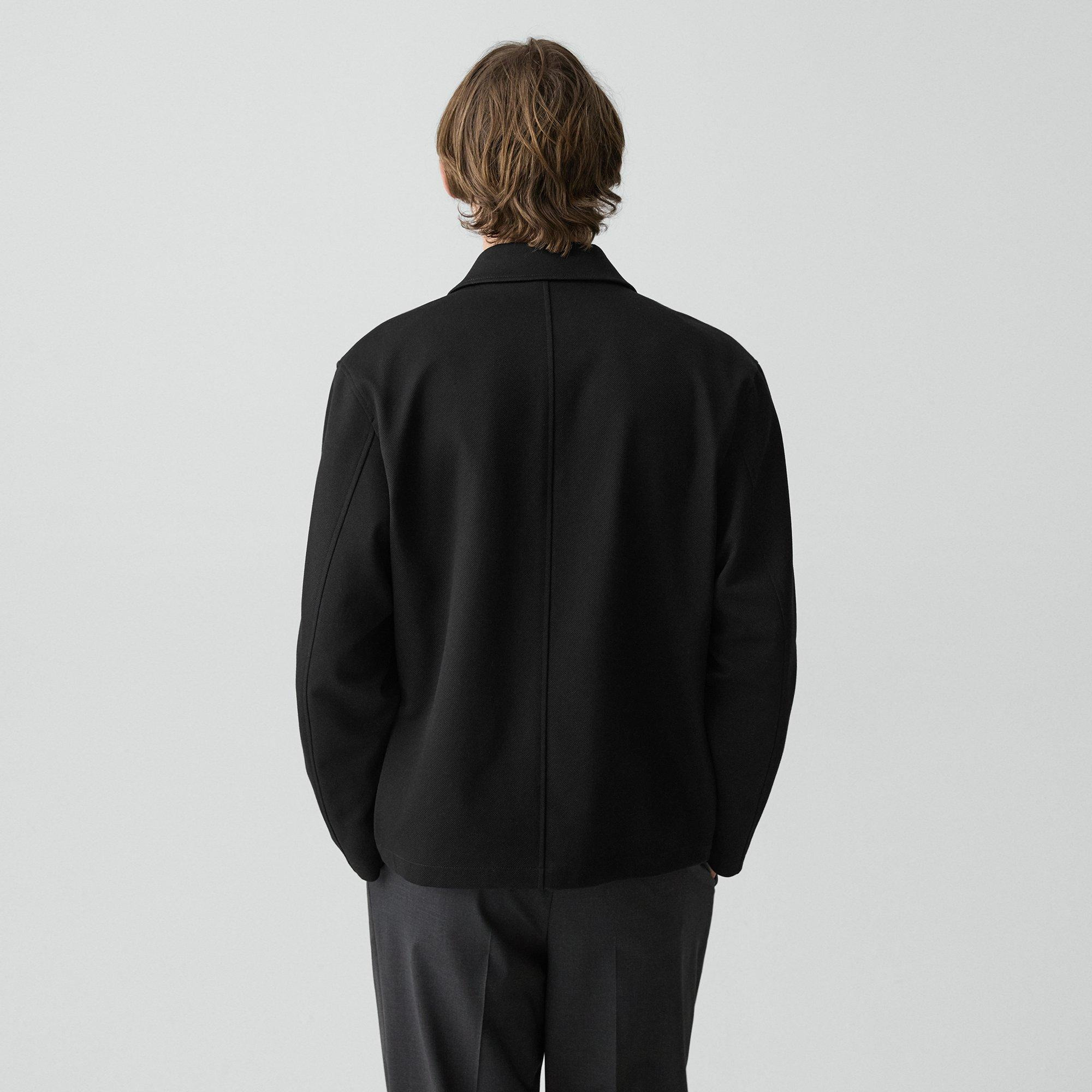 Chore Coat in Knit Twill - 4
