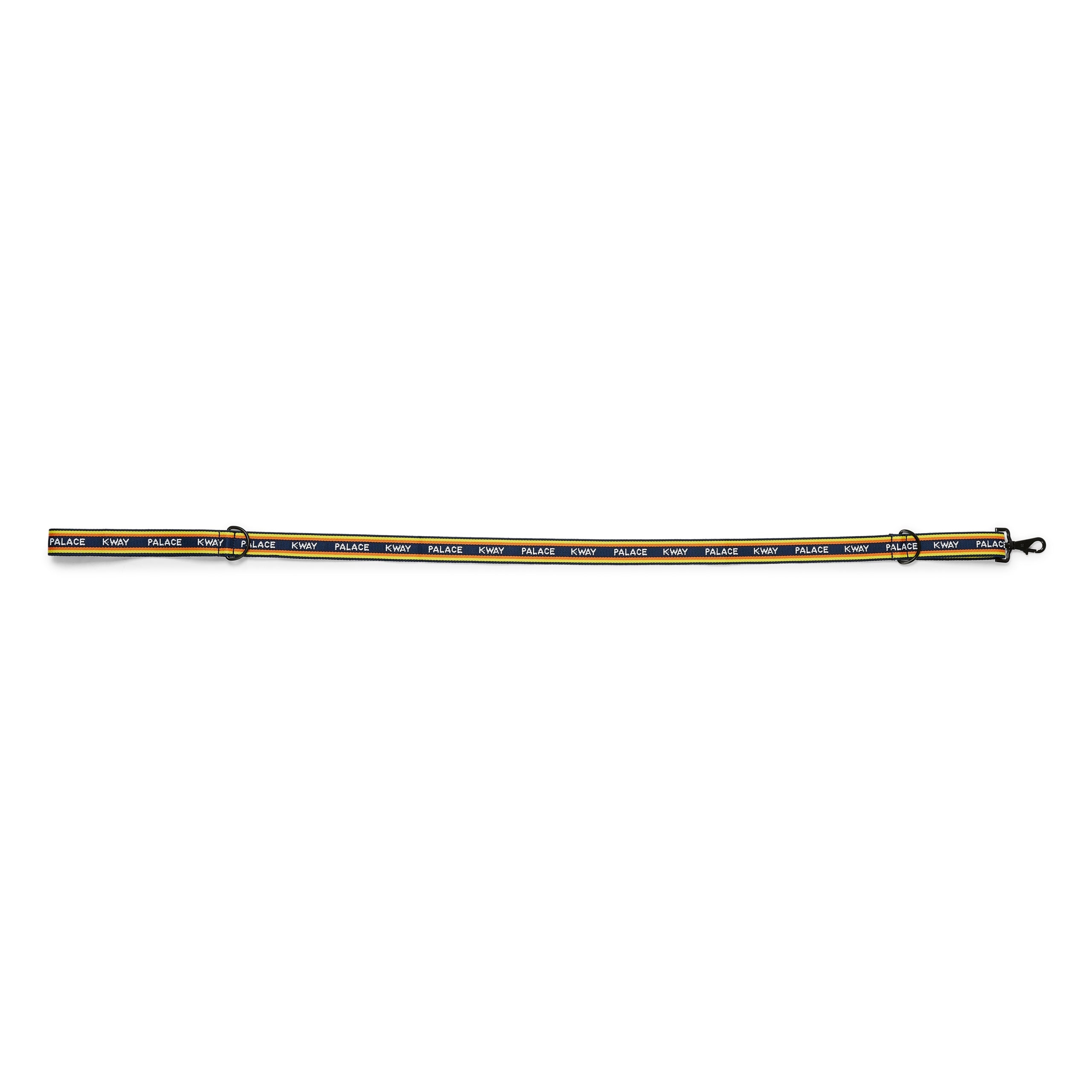 PALACE K-WAY DOG LEAD NAVY / YELLOW STRIPE - 2