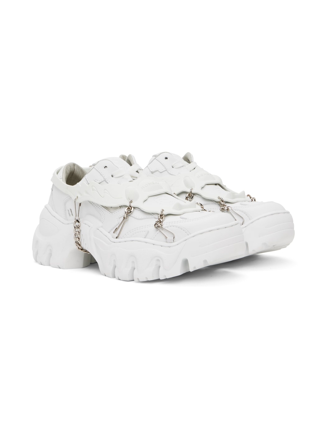 White Boccaccio II Harness Sneakers - 4