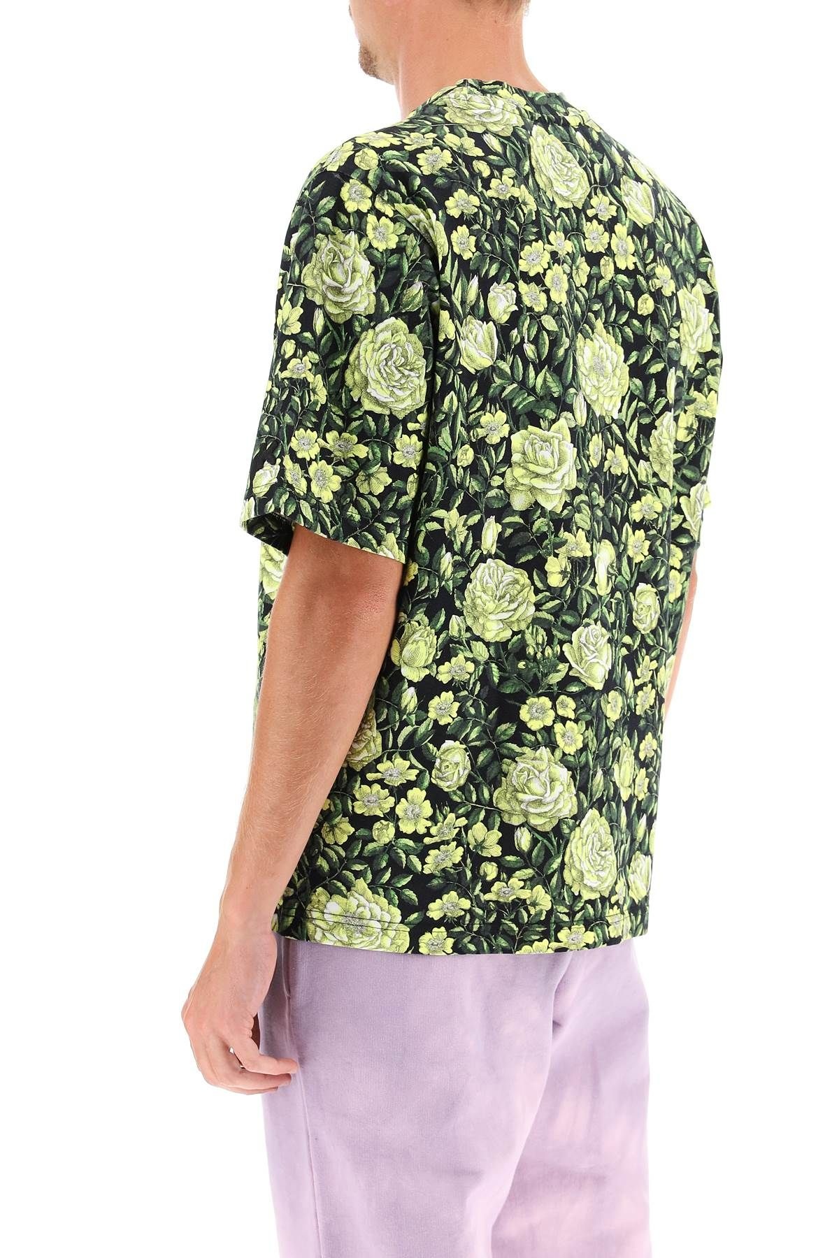 FLORAL PRINT T-SHIRT - 4