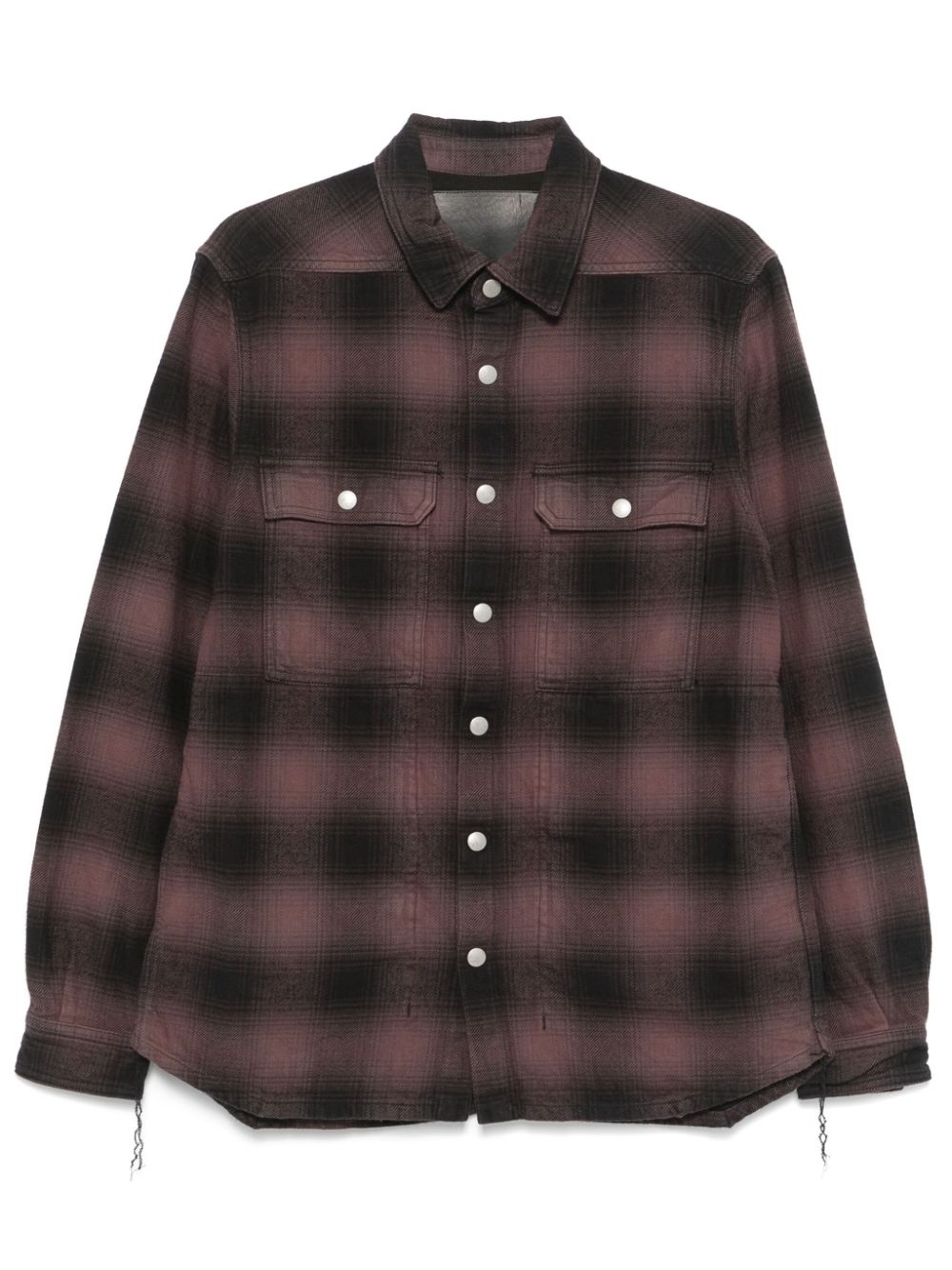 plaid outershirt - 1