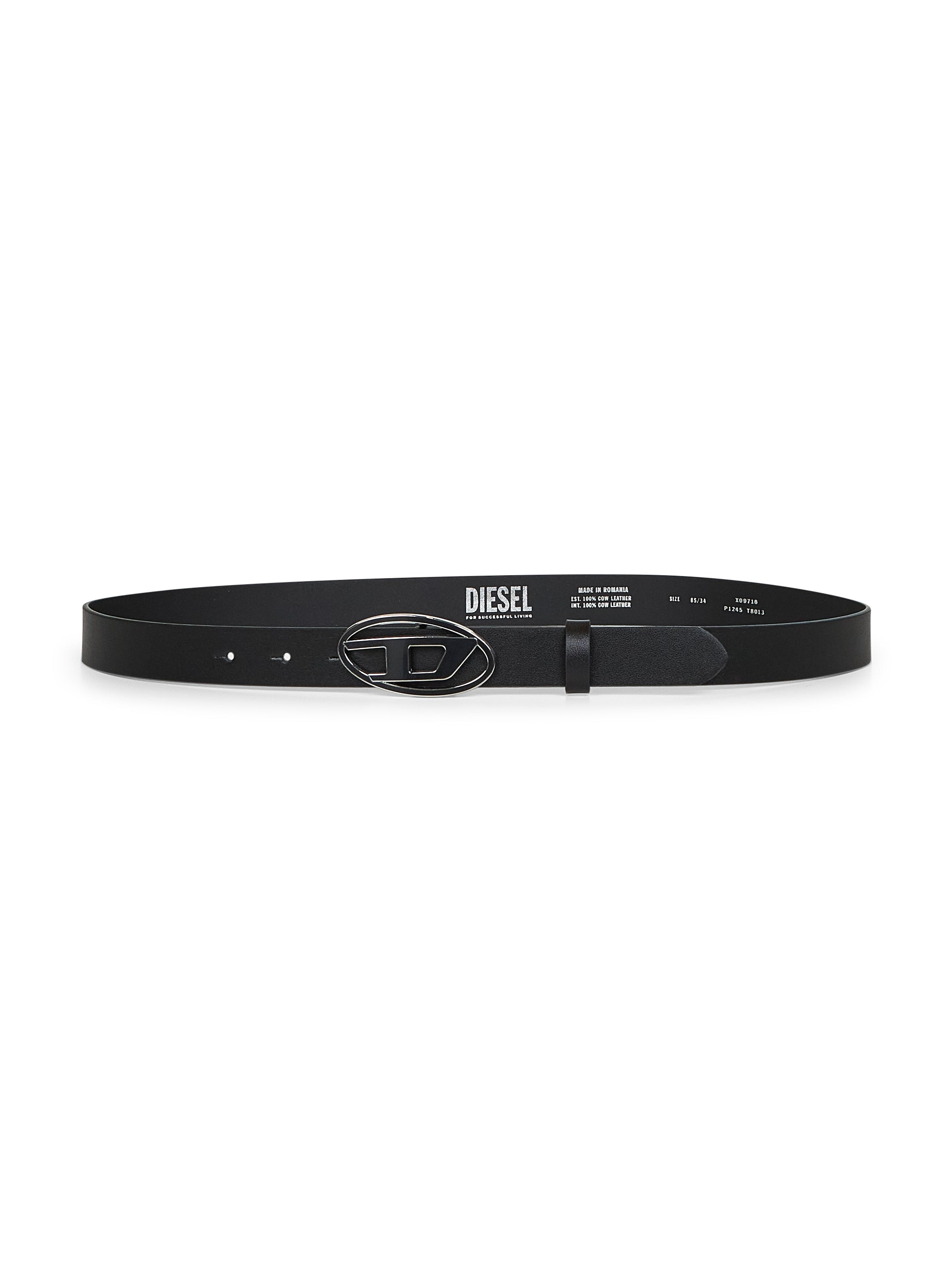 Black leather B-1Dr 25 belt - 1