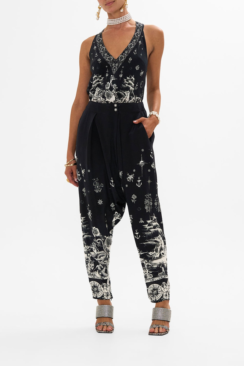 CAMILLA CROSSOVER WAIST PANT WITH TAPERED LEG outlook