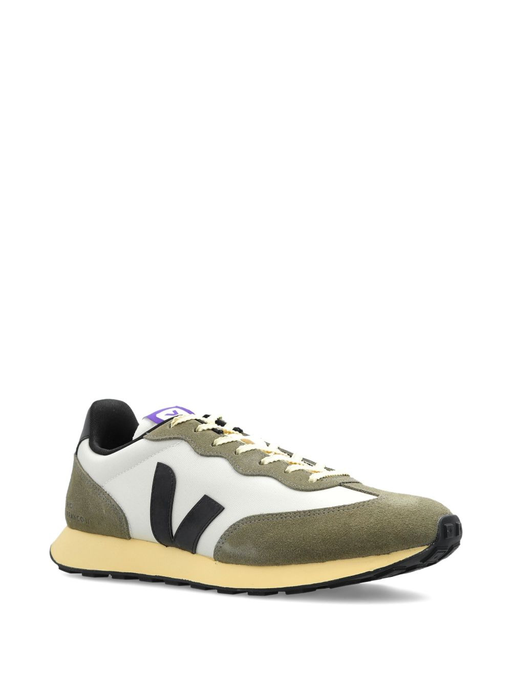 V-logo suede trainers - 2