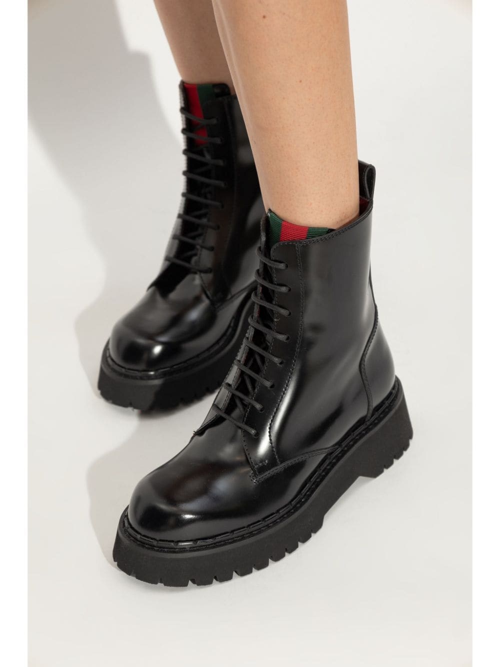 leather boots - 2