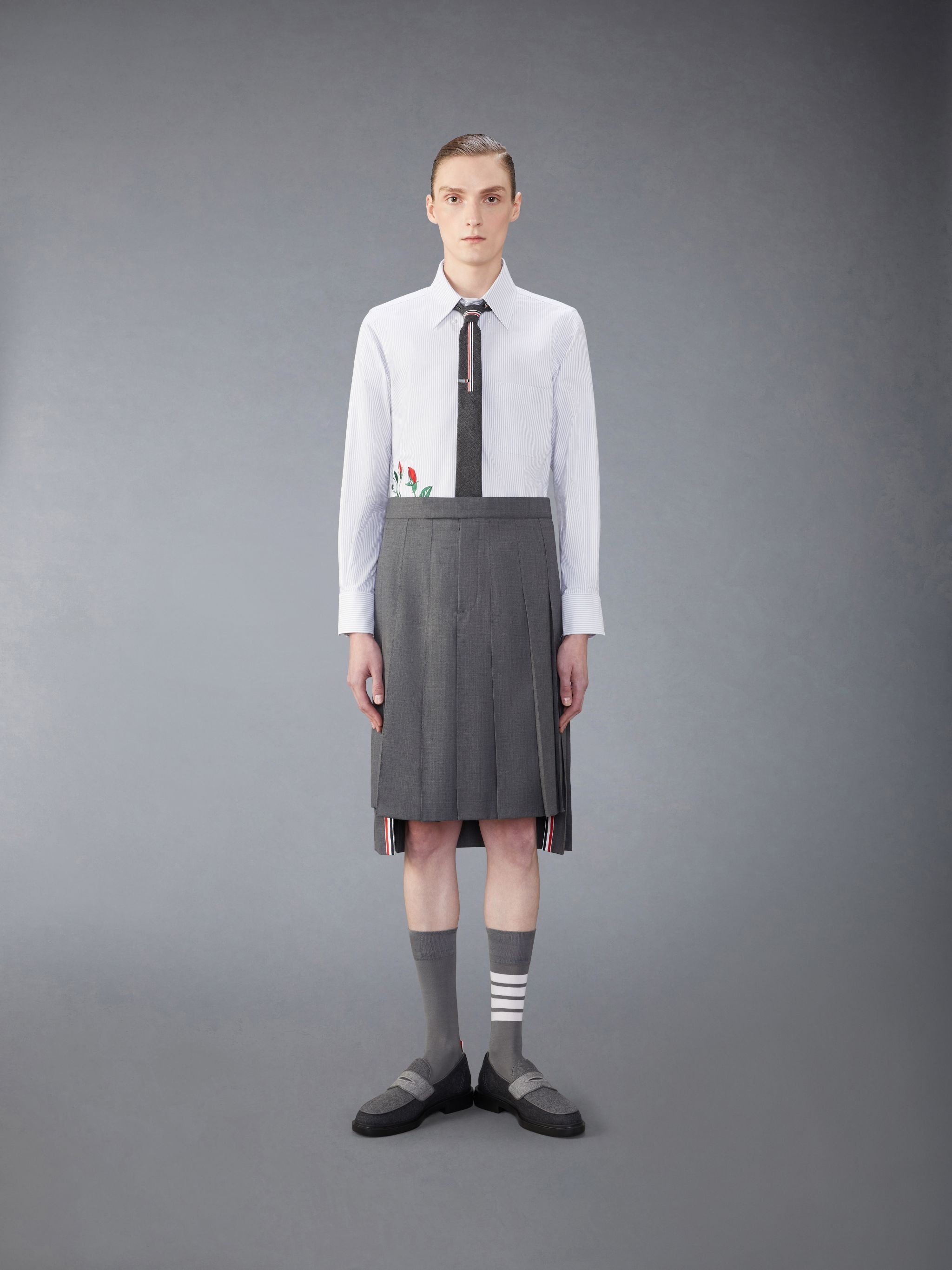 Stripe Oxford Rose Shirt - 4
