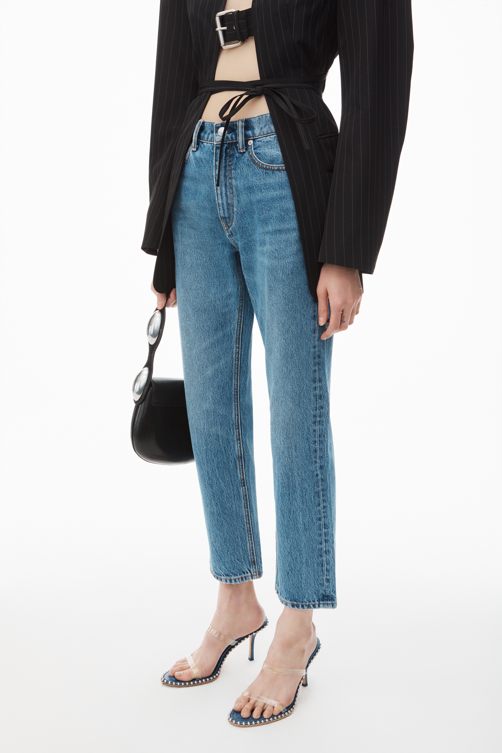 OG HIGH-RISE STOVEPIPE JEAN IN DENIM - 3