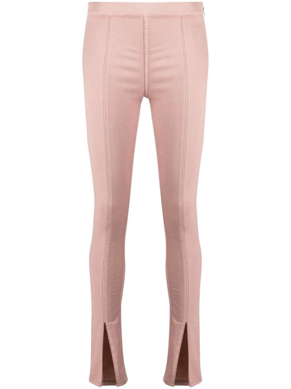 slit-detail leggings - 1