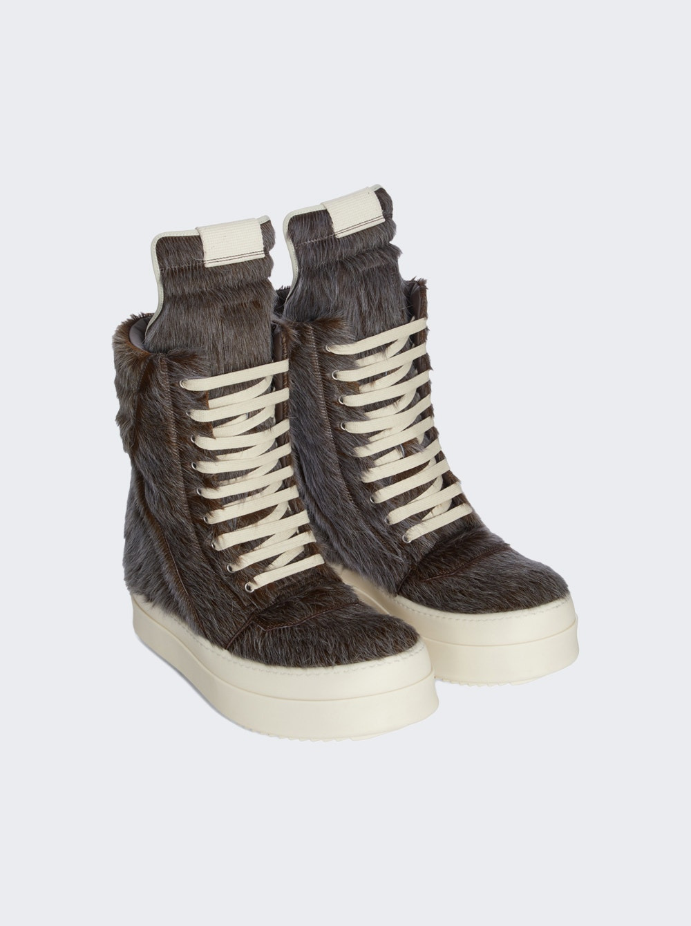 Concordians Mega Geobasket Sneakers Indigo And Brown Melange - 2