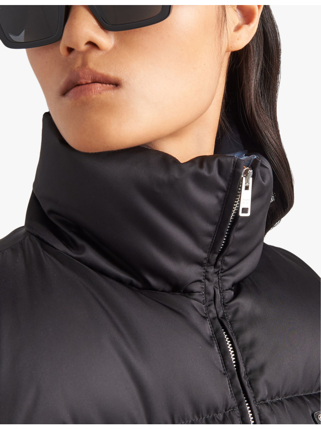 Re-Nylon cropped recycled shell-down jacket - 5