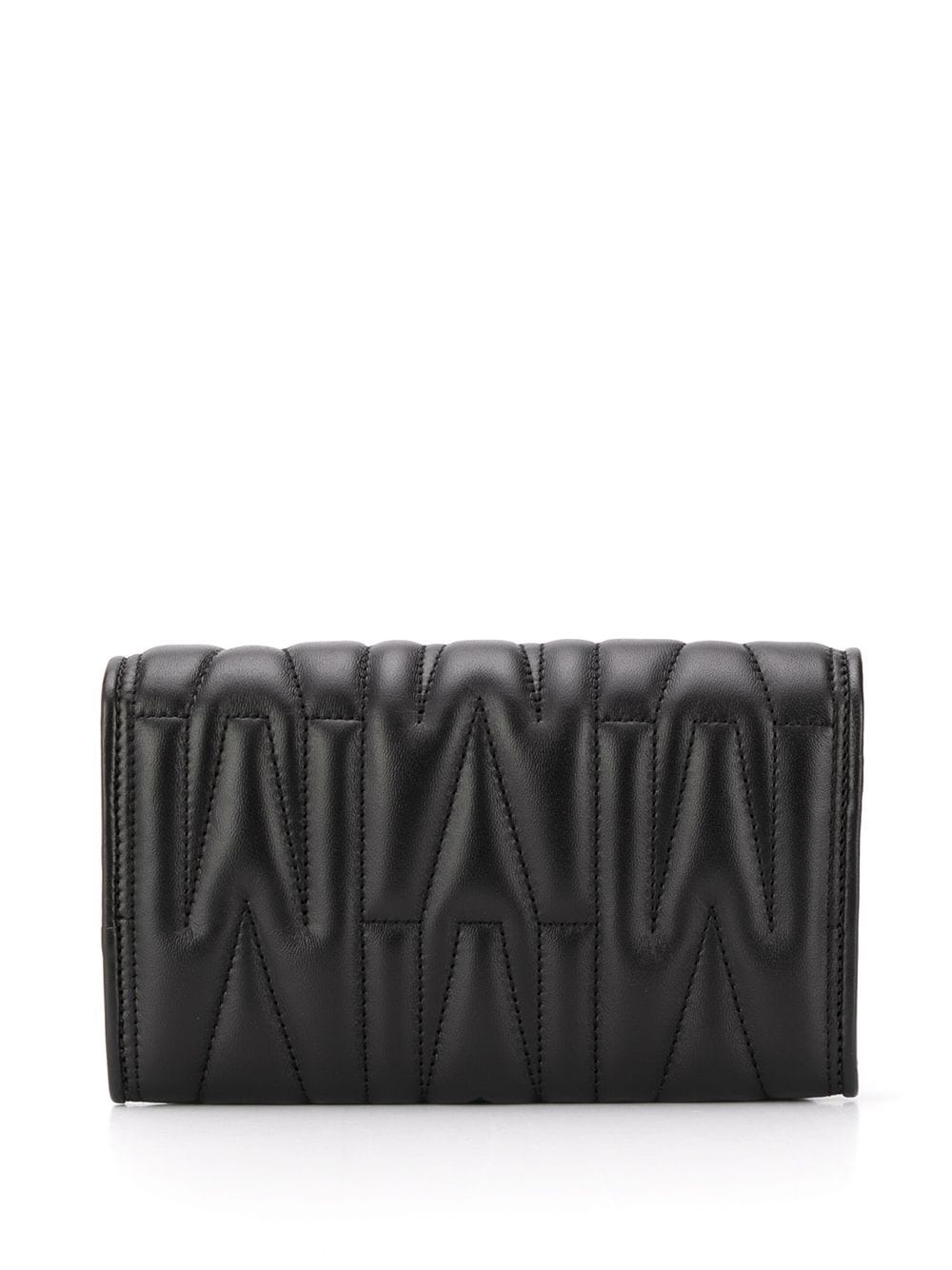 monogram-quilted clutch bag - 2