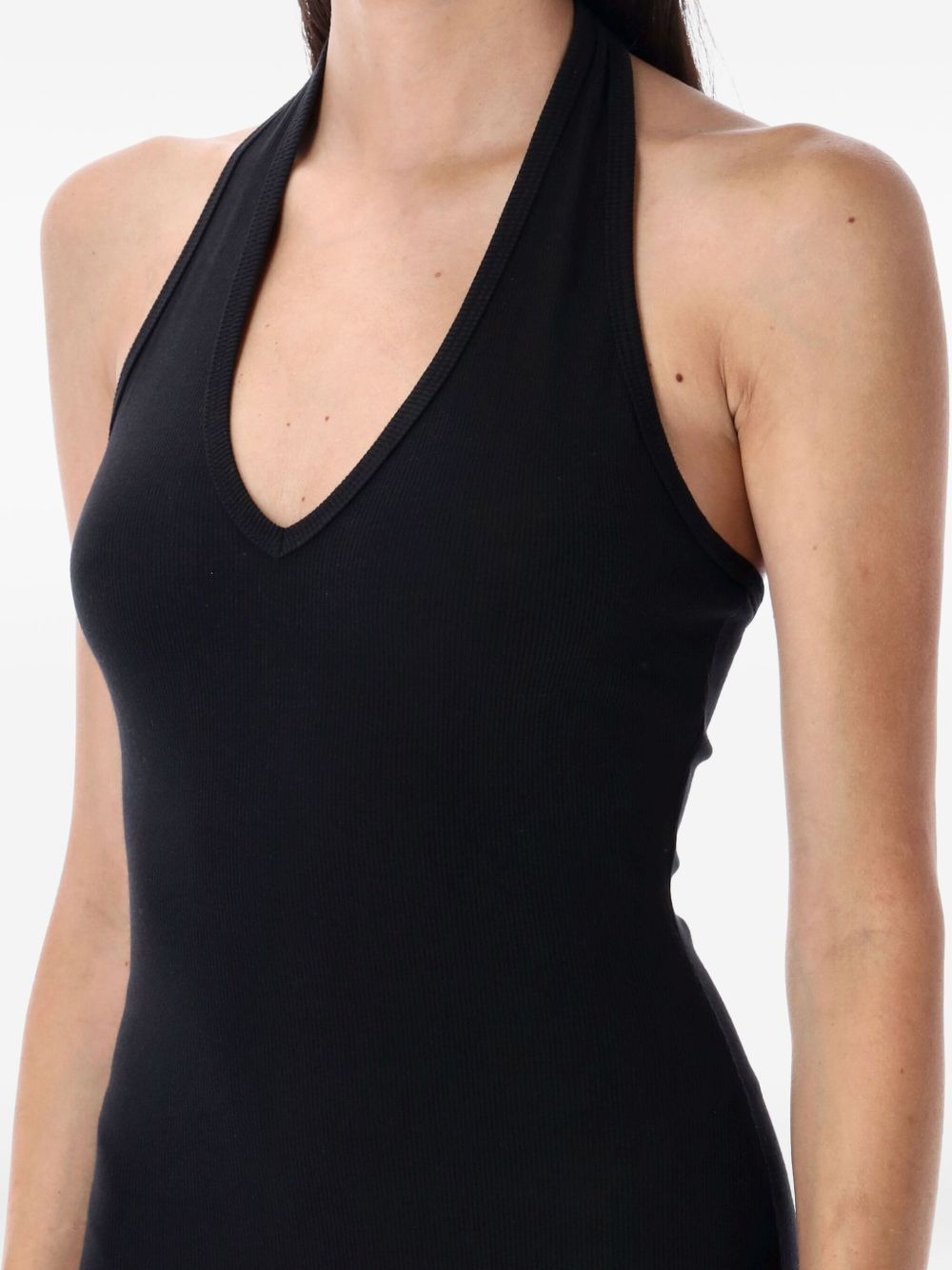halter-neck maxi dress - 3