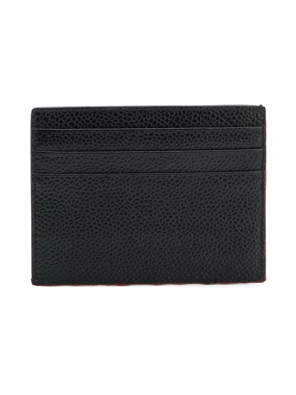 Rwb Edge Stain Double-sided Cardholder - 3