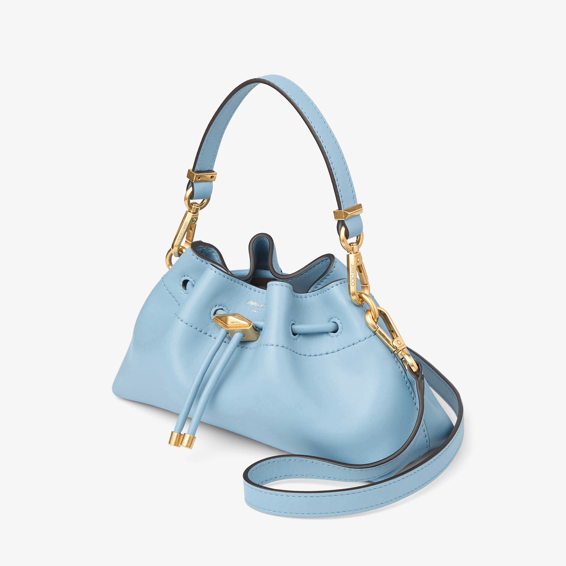Cinch S
Dusty Blue Leather Bag - 3