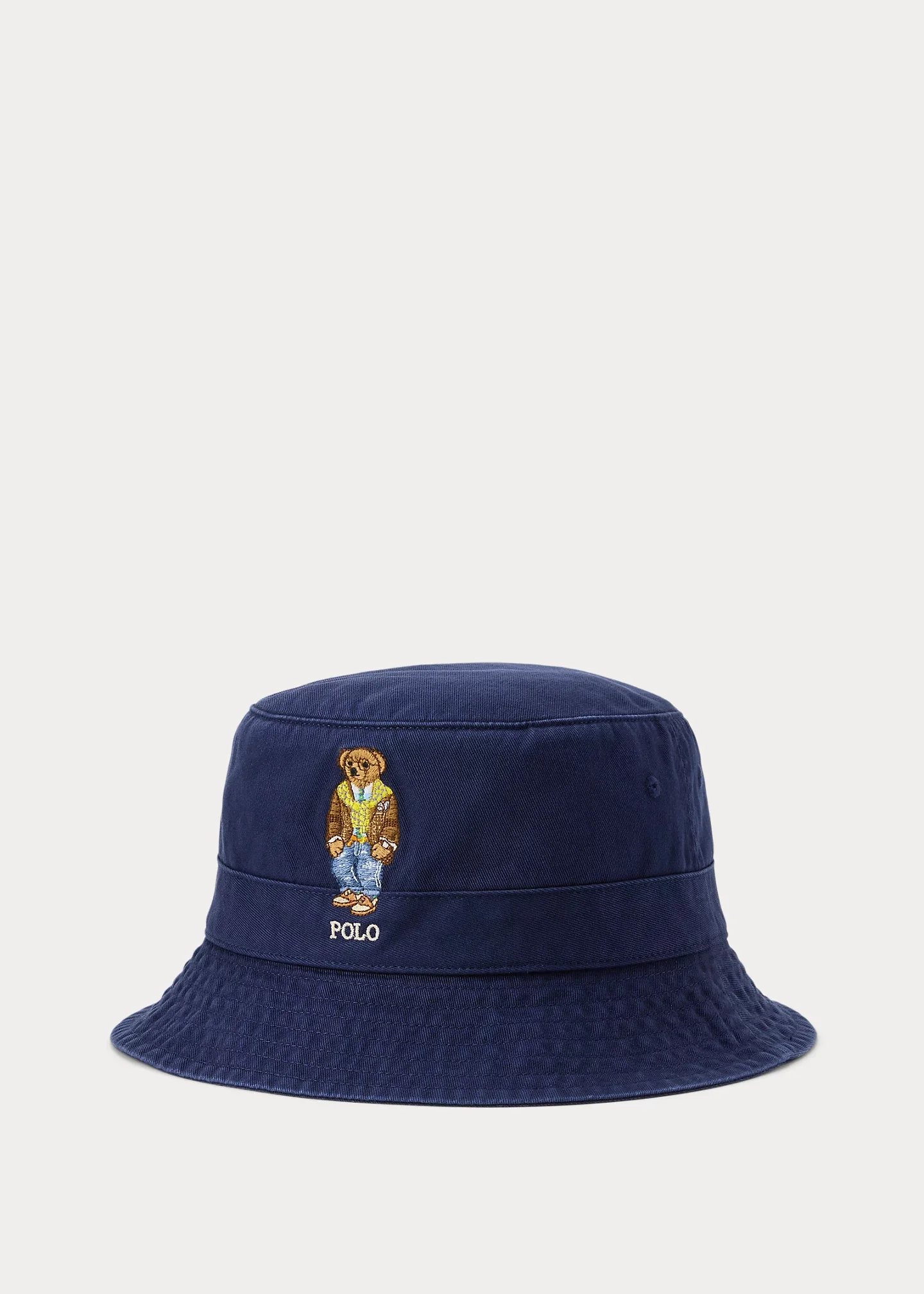 Polo Bear Twill Bucket Hat - 1