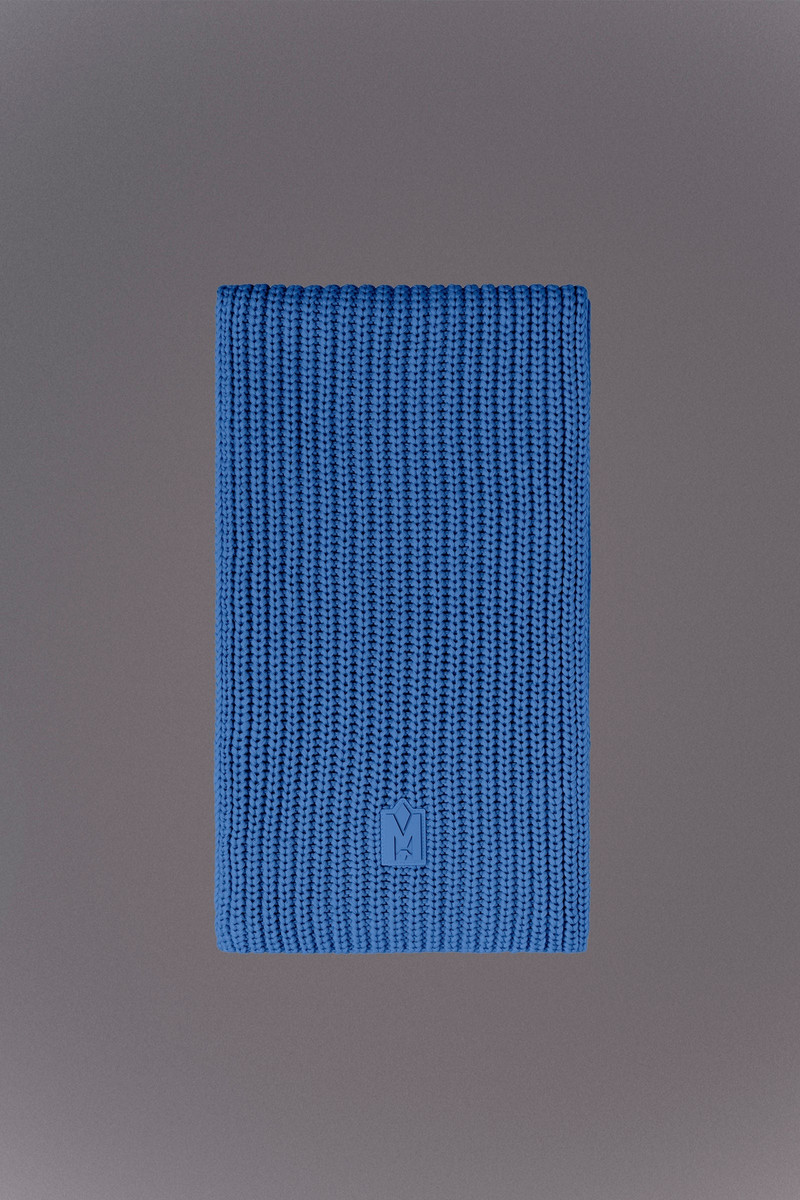 NELL Rectangular merino wool scarf 1