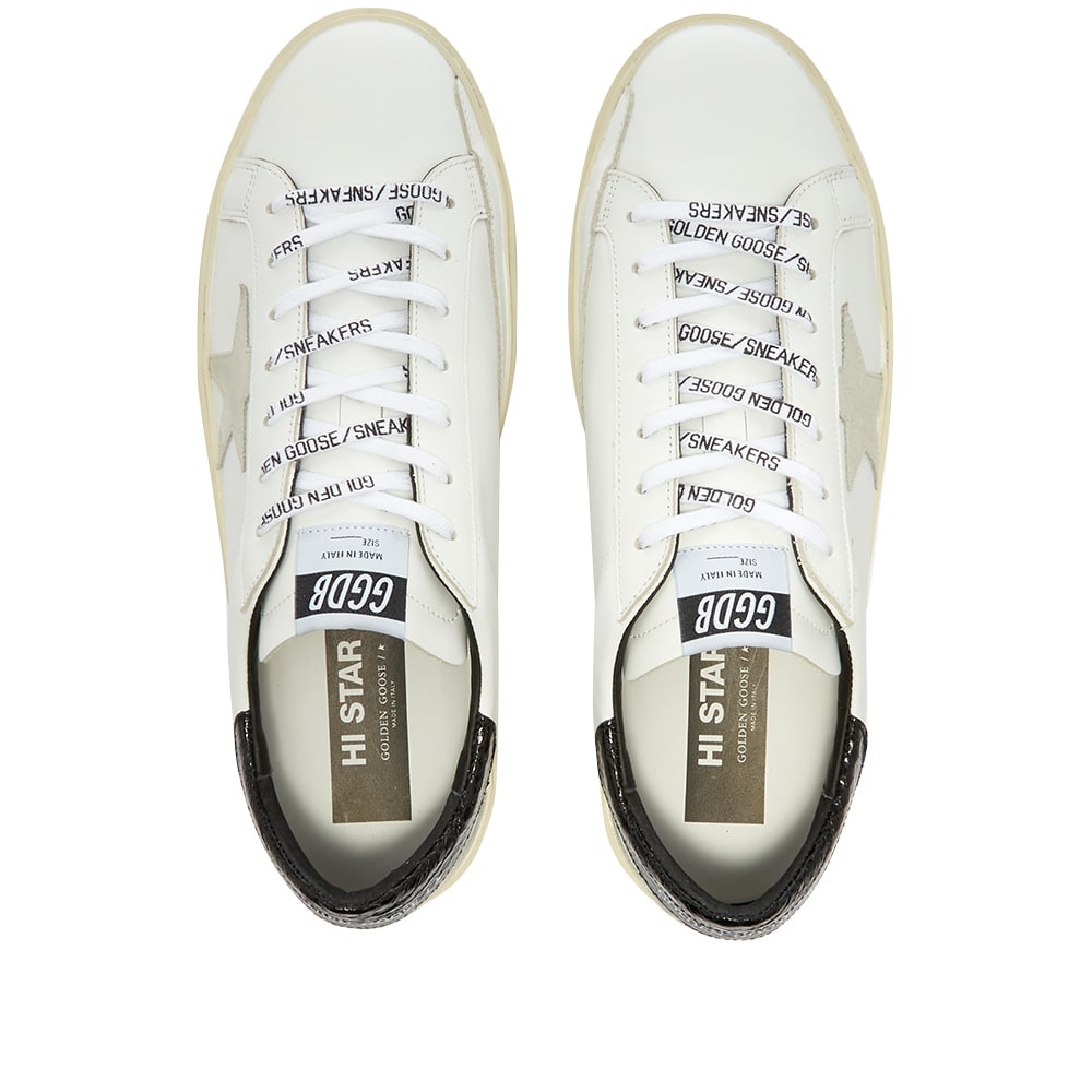 Golden Goose Hi Star Leather Sneaker - 5