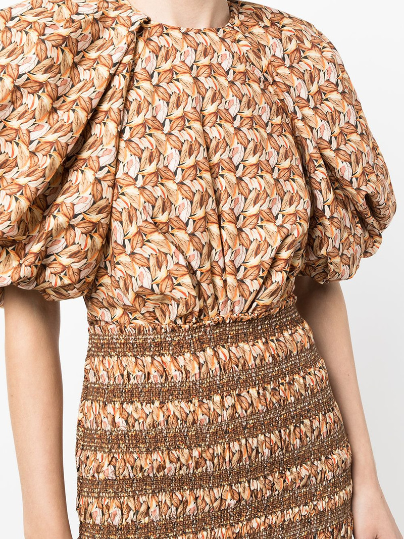 Brooks graphic-print dress 5
