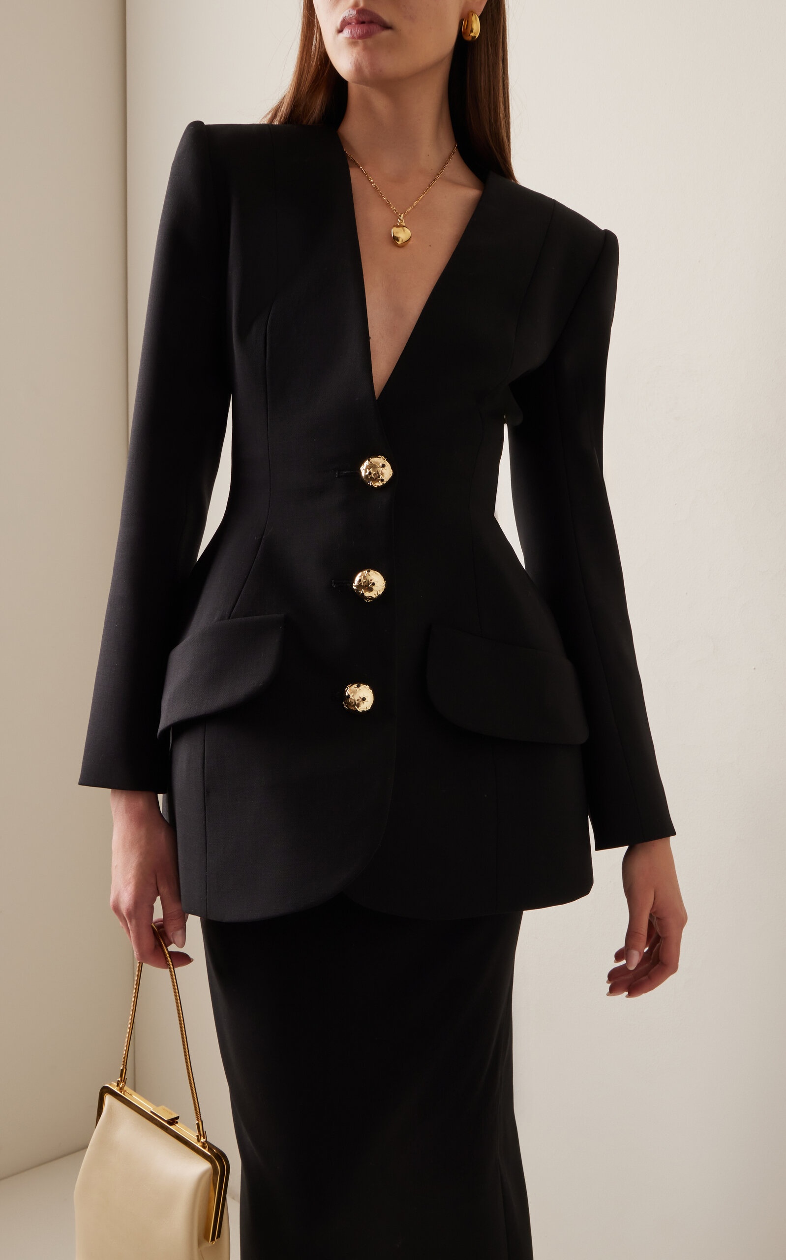 Fit And Flare Jacket black - 4