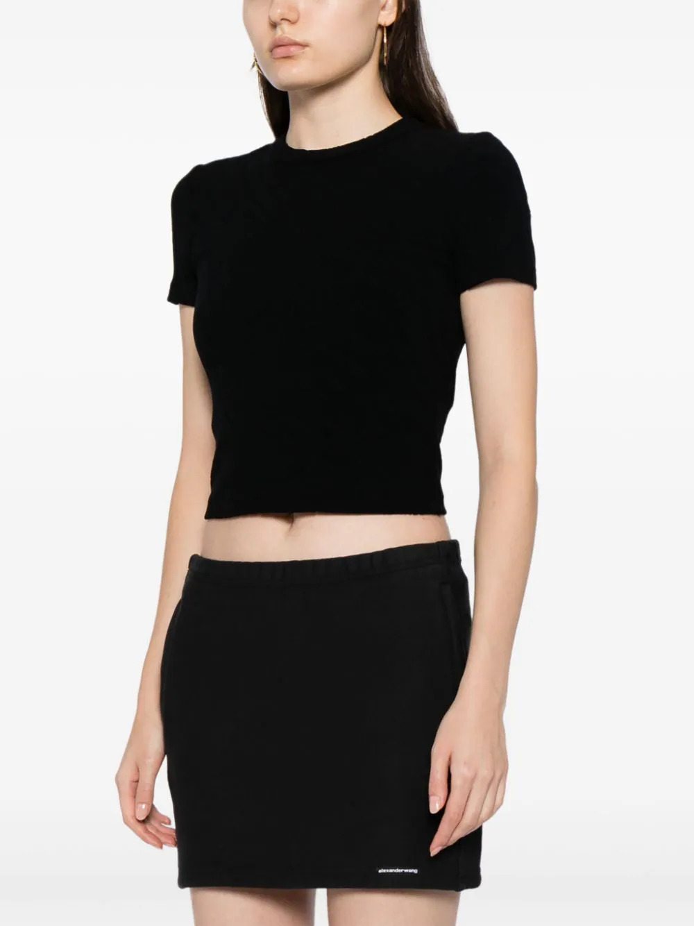 Logo Jacquard Short Sleeve Baby Tee - 3