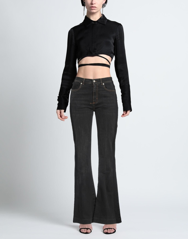 Alexander McQueen Midnight blue Women's Denim Pants outlook