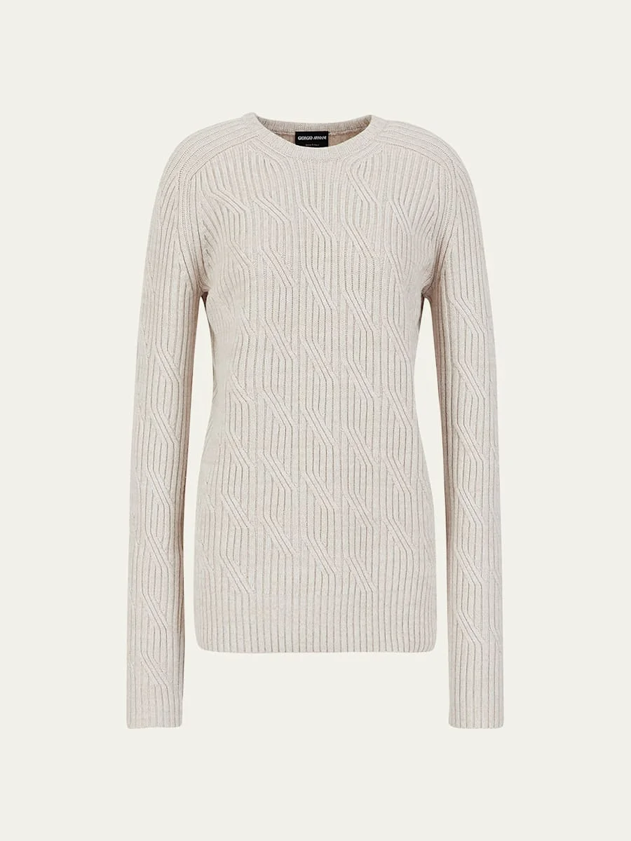 Alashan Ribbed Cashmere Sweater - 1