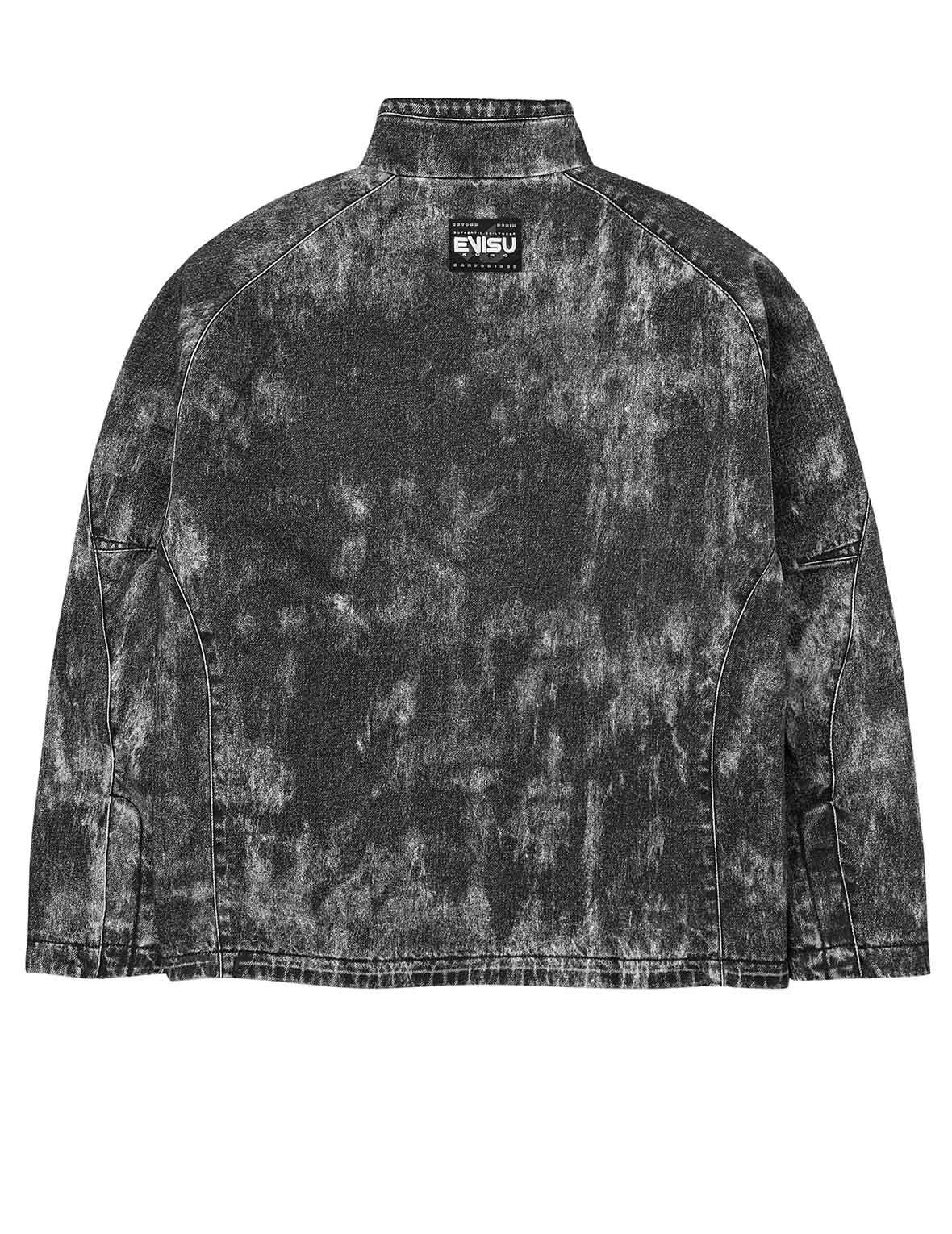 Hand Painted Allover Print Regular Fit Jacket - 2