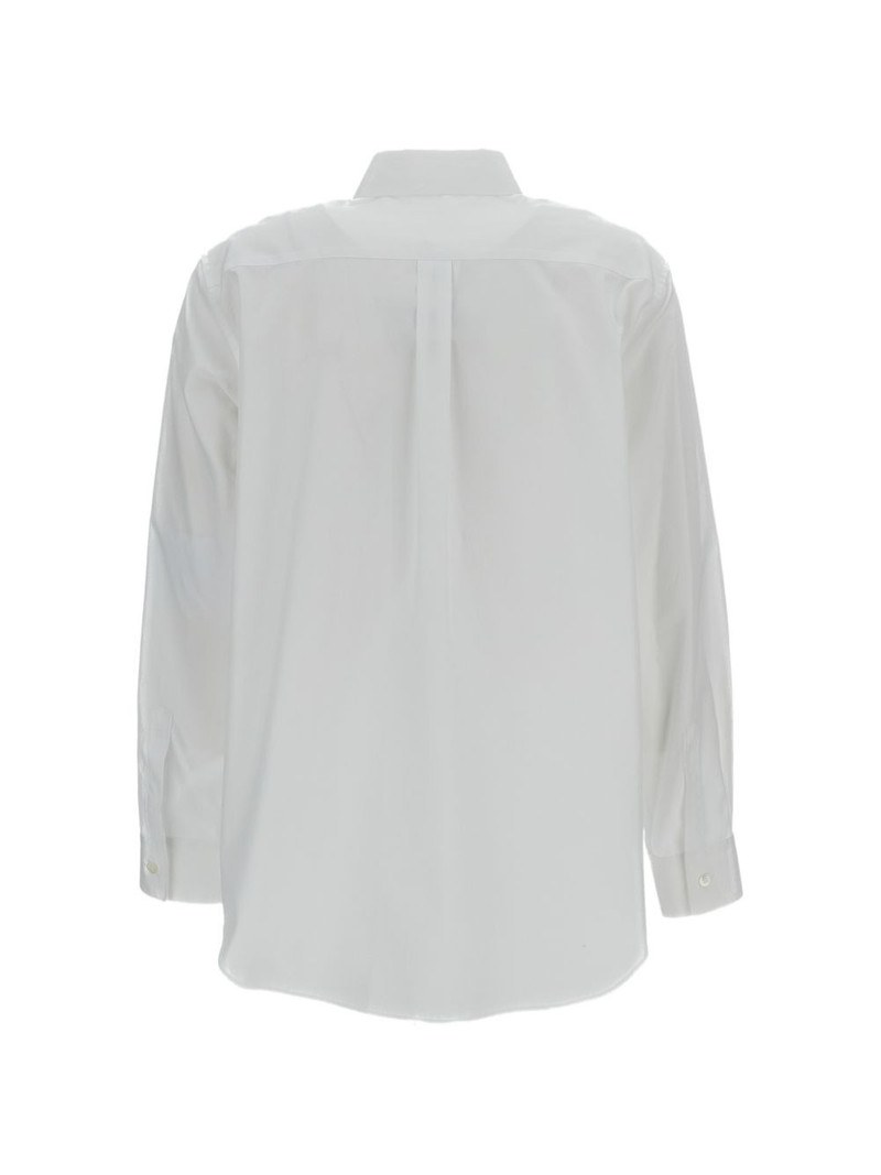 Comme Des Garçons lace-detail shirt outlook