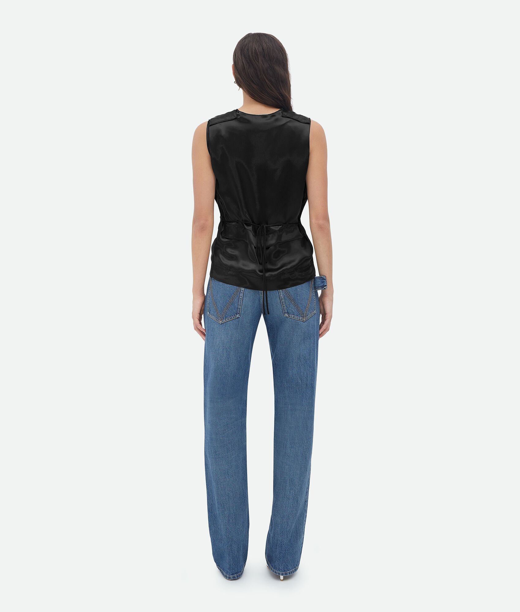 fluid satin top - 3